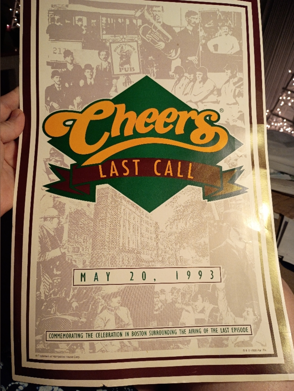 Cheers 'Last Call' Poster